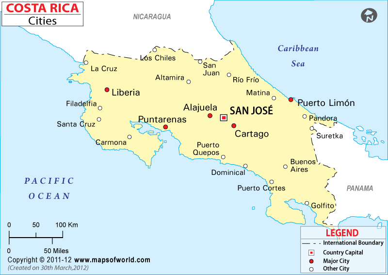 Geografi, Pariwisata, Dan Demografi Negara Kosta Rika1